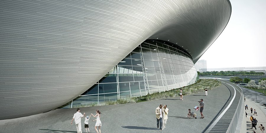 Centro Aquático de Londres - para as Olimpíadas de 2012.